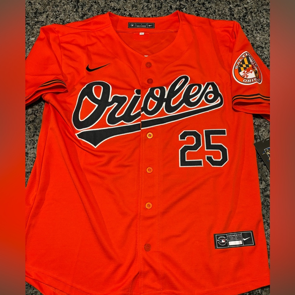 Baltimore Orioles Pete Alonso Orange Jersey Mens
